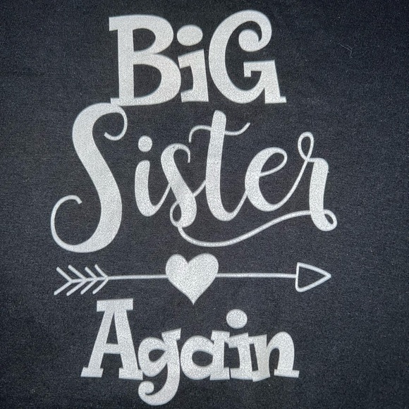 ‘Big Sister Again’ T-shirt - Picture 1 of 4